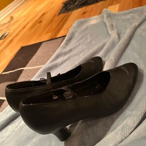 Elegant Black Women's Mary Jane Heels